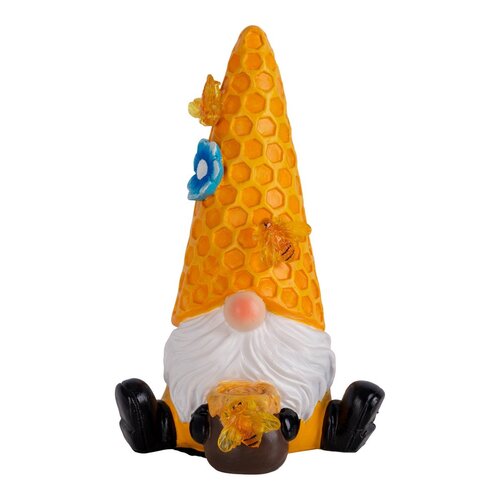 Näve Leuchten 2 Set Deko/Solar Light "Abby", gemaakt van plastic met geïntegreerde LED's, Twilight Sensor, 17 cm hoog