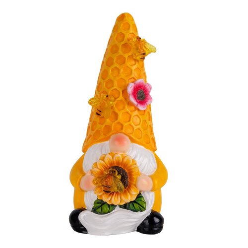 Näve Leuchten 2 Set Deko/Solar Light "Abby", gemaakt van plastic met geïntegreerde LED's, Twilight Sensor, 17 cm hoog