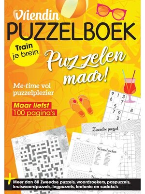 Vriendin Vriendin Puzzelboek 01 2025