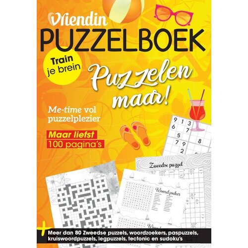 Vriendin Vriendin Puzzelboek 01-2025