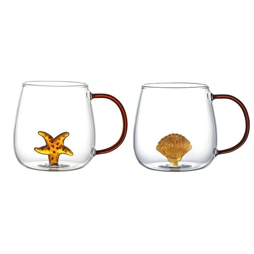 Aulica  Tea Cups - Star & Shell - set van 2