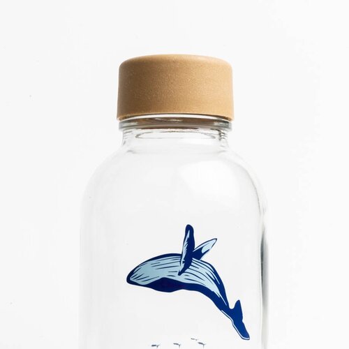 CARRY BOTTLES Glazen fles - Ocean Lover - 0,4 L