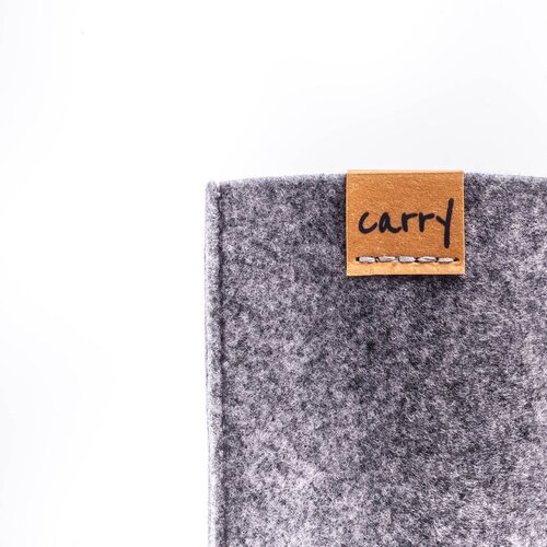 CARRY BOTTLES MOUW 0,4 L - beschermhoes GRIJS