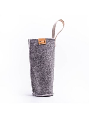 CARRY BOTTLES MOUW 1,0 l - beschermhoes GRIJS