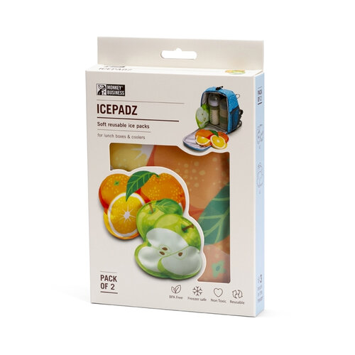 Monkey Business Monkey Business Koelelementen - Set van 2 - Fruit