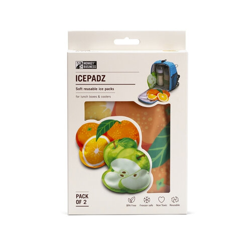 Monkey Business Monkey Business Koelelementen - Set van 2 - Fruit