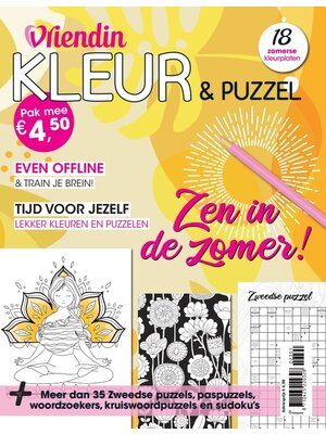 Vriendin Kleur & Puzzel Zomer 1-2023