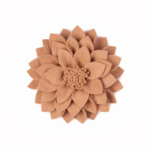 KidsDepot Kuba, vilten decoratie bloem roze