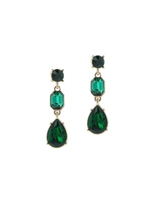 Otazu Oorbellen Emerald Gold Triple by Otazu