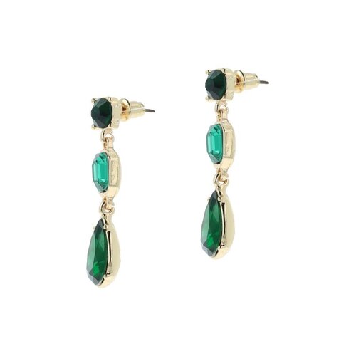 Otazu Oorbellen Emerald Gold Triple by Otazu Otazu Oorbellen Emerald Gold Triple by Otazu
