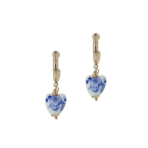 Otazu Oorbellen Delft Blue by Otazu Otazu Oorbellen Delft Blue by Otazu