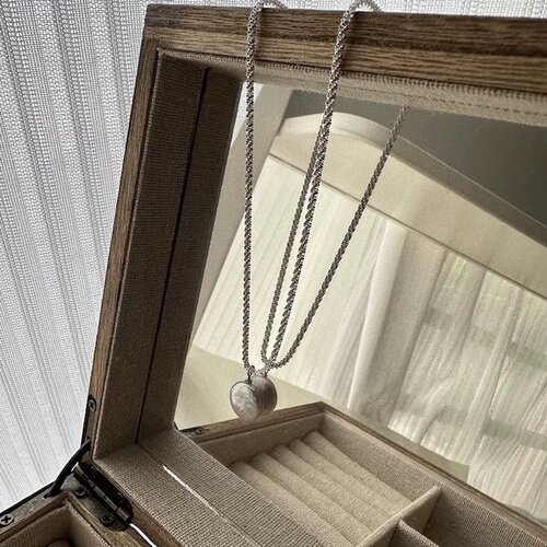 Glitter Parel Ketting – Barokke Parel & Elegante Hanger Glitter Parel Ketting – Barokke Parel & Elegante Hanger