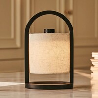 River Houten Lamp – Black, Dimbaar & Oplaadbaar
