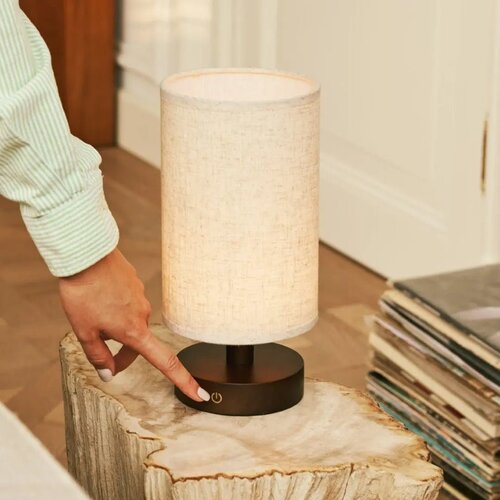 Tavellio Houten Tafellamp - Oplaadbaar en Dimbaar Tavellio Houten Tafellamp - Oplaadbaar en Dimbaar