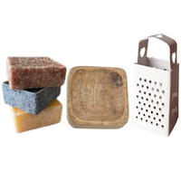 Green Goose Amberblokjes met Schaaltje en Rasp