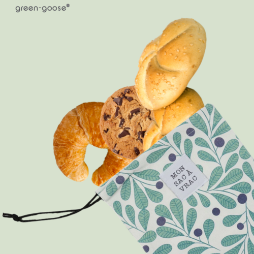 green-goose Green Goose Katoenen Broodzakken | Set van 3 green-goose Green Goose Katoenen Broodzakken | Set van 3
