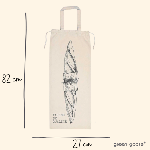 green-goose Green Goose Katoenen Broodzak XXL