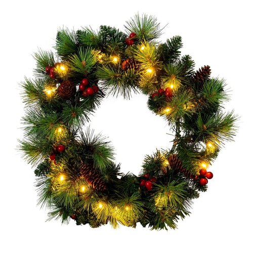 Näve Leuchten LED Kerstkrans “Noel” – Outdoor Decoratie Näve Leuchten LED Kerstkrans “Noel” – Outdoor Decoratie