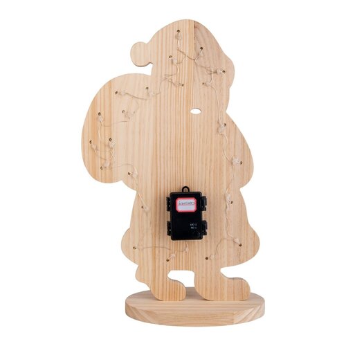 Näve Leuchten LED Houten Kerstdecoratie “Santa” – Voor Buiten Näve Leuchten LED Houten Kerstdecoratie “Santa” – Voor Buiten