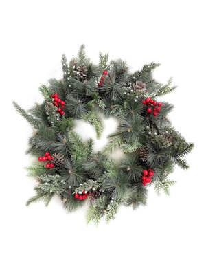 Mondex Since 1986 VIRIDIS Wianek 55cm - Groene Kerstkrans Decoratie