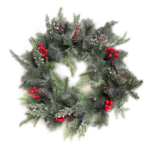 Mondex Since 1986 VIRIDIS Wianek 55cm - Groene Kerstkrans Decoratie