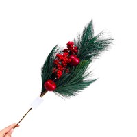 Appel Kerstbloemcombinatie – Zijden Kunstbloem 61cm