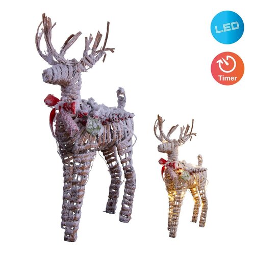 Näve Leuchten LED Rendier – Weerbestendige Kerstdecoratie met Licht Näve Leuchten LED Rendier – Weerbestendige Kerstdecoratie met Licht