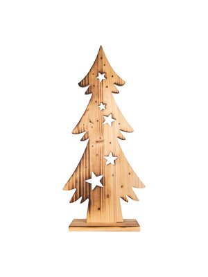 Näve Leuchten LED Houten “Fir Tree” – Grote Buiten Kerstdecoratie