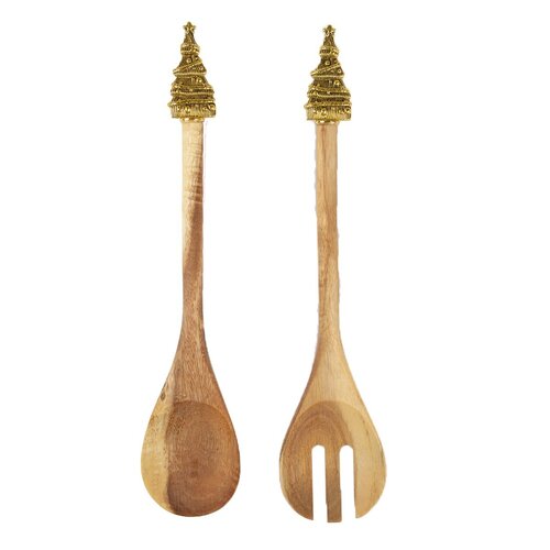 Aulica Acacia Sapins Saladebestek – Duurzaam Houten Bestek Aulica Acacia Sapins Saladebestek – Duurzaam Houten Bestek