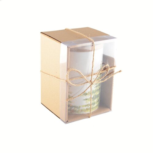 Aulica Pot met houten deksel - Boom Motief Aulica Pot met houten deksel - Boom Motief