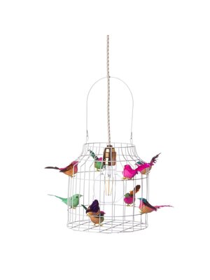 Dutch Dilight Hanglamp Vogeltjes Wit – Kinderlamp / Babylamp