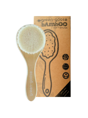 green-goose Green Goose Baby Bamboe Haarborstel