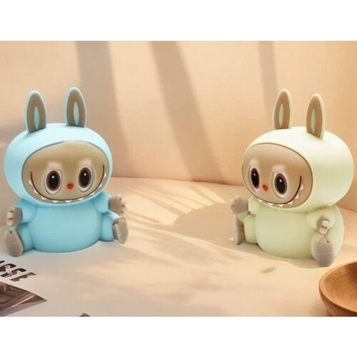 Labubu Nachtlamp – Oplaadbaar kraanlicht van zacht siliconen Labubu Nachtlamp – Oplaadbaar kraanlicht van zacht siliconen