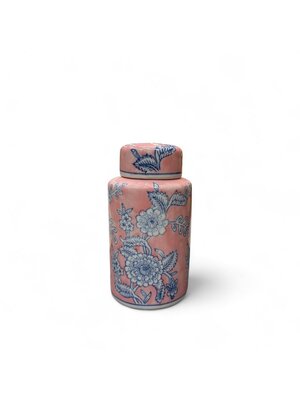 QMF Mini Porseleinen Vaas – Roze Design