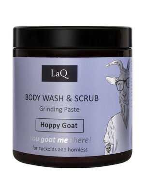LaQ Hoppy Goat Body Wash & Scrub Grinding Paste – 220g