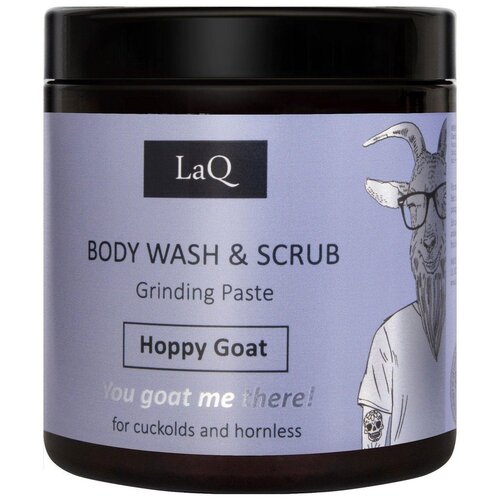 Body Wash & Scrub Grinding Paste Hoppy Goat - 220g
