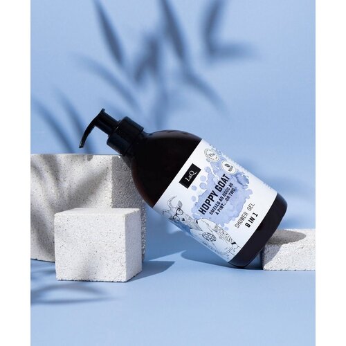Giftset Hoppy Goat Shower Gel, Body Scrub, Soap Bar - 815g