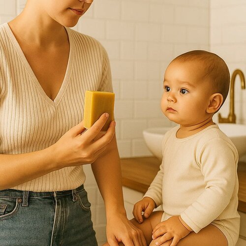 Papate Biologische ezelinnenmelkzeep