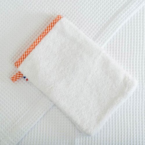 Papate Biologisch Katoenen Washandje – Wit