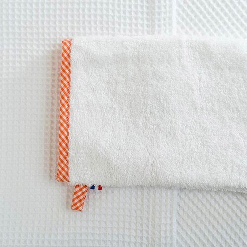 Papate Biologisch Katoenen Washandje – Wit