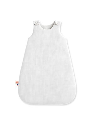 Papate Biologische Katoenen Winterslaapzak - Wit