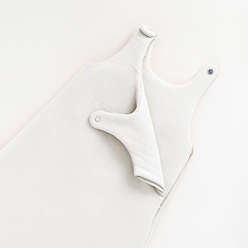 Papate Biologische Katoenen Winterslaapzak - Wit