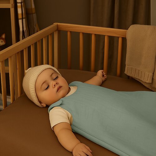 Papate Biologisch Katoenen Winterslaapzak – Groen