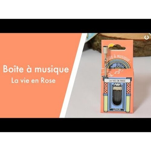 Opari Muziekdoos “La vie en rose”
