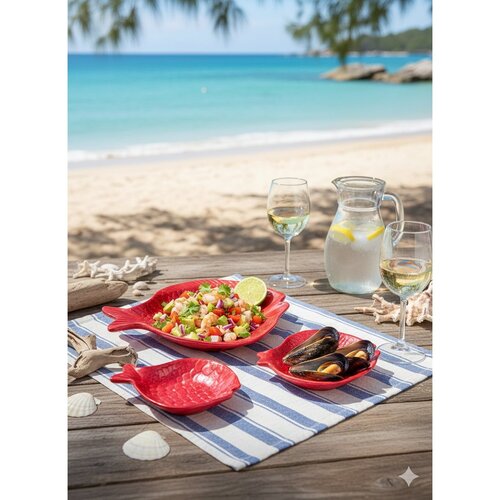 Aulica Koraal visschotel klein