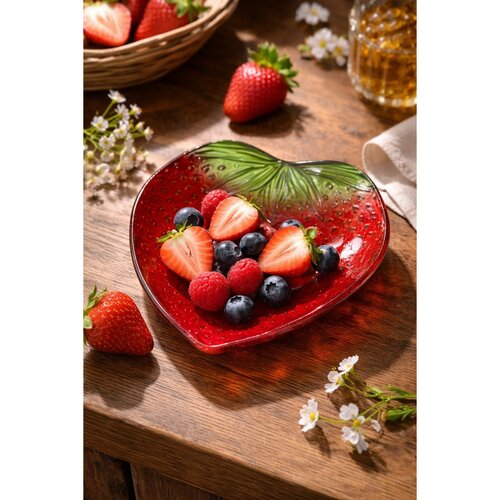 Aardbeienschaal 16x15x2,5cm