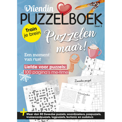 Vriendin Vriendin Puzzelboek 01-2026