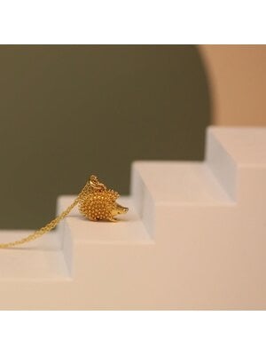 Hérisson - Gouden egelketting