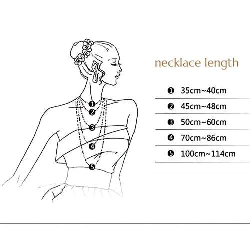 Zoetwaterparel Choker – Transparante Lijn