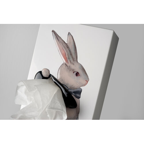 Spextrum Spextrum Tissuehouder Tissue Up Konijn - Wit